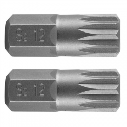 Końcówka Spline M12 L-30mm 3/8  S2 2szt Neo-112412
