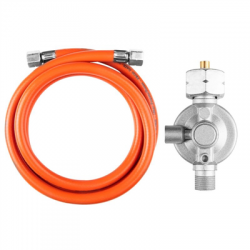Regulator ciśnienia gazu wąż 1.5m PL 50kW Neo-114042