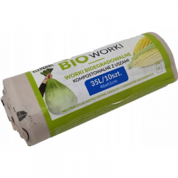 Worki bio 35l kompostowalne biodegradowalne 10szt-114056