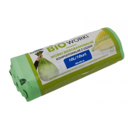 Worki bio 10l kompostowalne biodegradowalne 10szt-114057