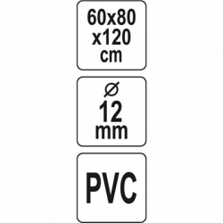 Szklarnia mini naskrzyniowa 60x80x120cm PVC-114169