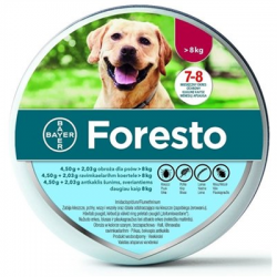 Obroża dla psów kleszce pchły Foresto > 8kg-114642