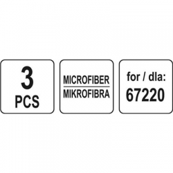 Mikrofibra do mopa parowego 67220 3szt Lund-115530