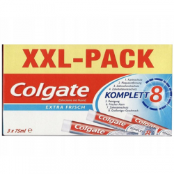 Pasta do zębów Colgate Komplett 8 Extra 3x75ml DE-115800