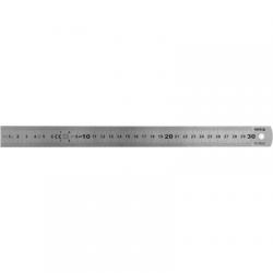 Liniał mierniczy stainless steel 300mm Yato-116429