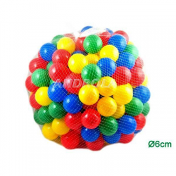 Piłki plastikowe średnica 6cm 200 sztuk-11661