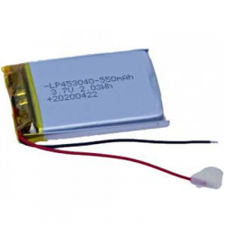 Akumulator LP453040 550mAh Li-Polymer 3.7V + PCM-117919