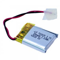 Akumulator LP702025 280mAh Li-Polymer 3.7V + PCM-118107