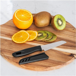 Nożyk do warzyw i owoców czarny Teesa-119724