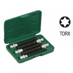 Klucze nasadowe E-TORX bardzo długie 1/2" 5szt-120925