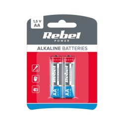 Bateria AA R6 alkaliczne 2szt blister-125070