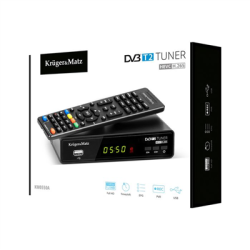 Tuner DVB-T2 H.265 HEVC Kruger Matz-125093