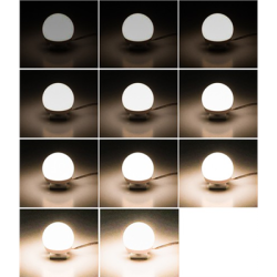 Lampki LED na lustro do toaletki 10szt-126184