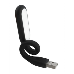 Lampka silikonowa USB czarna-126265