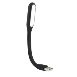 Lampka silikonowa USB czarna-126267