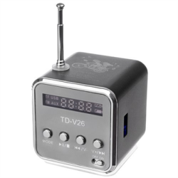 Głośnik bezprzewodowy mini radio FM bluetooth USB-126929