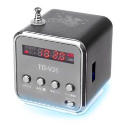 Głośnik bezprzewodowy mini radio FM bluetooth USB-126936