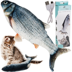 Zabawka dla kota skacząca ryba na USB-126940