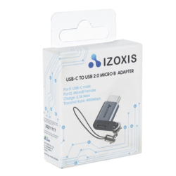 Adapter przejściówka USB-C - microUSB B 2.0-127549