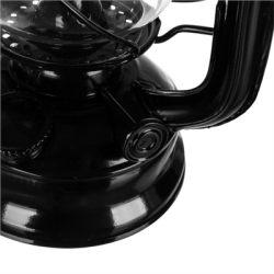 Lampa naftowa czarna 24cm-127564