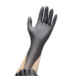Rękawice nitrylowe XL 100szt czarne-127744