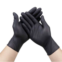 Rękawice nitrylowe XL 100szt czarne-127748