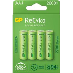 Akumulator AA R6 2600mAh GP ReCyko 4szt-130030