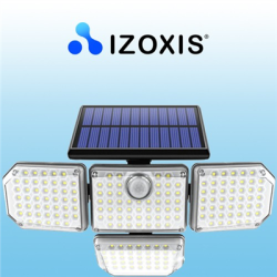 Lampa solarna 181 LED z panelem zewnętrznym-130144