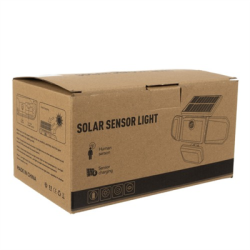 Lampa solarna 181 LED z panelem zewnętrznym-130146