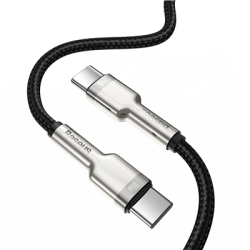 Kabel USB-C - USB-C 2m czarny-130596