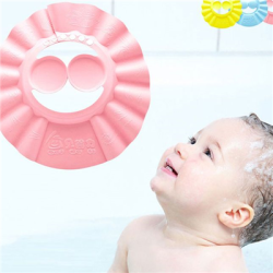 Daszek do mycia głowy dla dzieci różowy-131741
