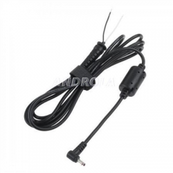Kabel przewód zasilający laptop wtyk 2,5-0,6 kąt-13191