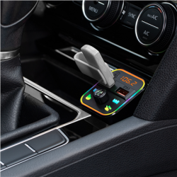 Transmiter samochodowy FM Bluetooth 5.3 USBx2-132596