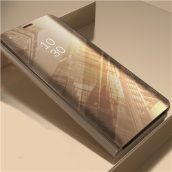 Etui Smart Clear View do Samsung Galaxy A54 złote-133496