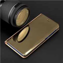 Etui Smart Clear View do Samsung Galaxy A54 złote-133497