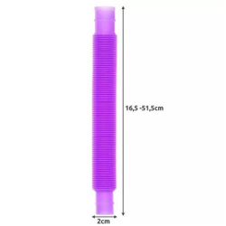 Rurki tuby słomki sensoryczne kolorowe 20szt-134117