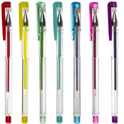 Długopisy żelowe zestaw 140szt kolorowe-134460
