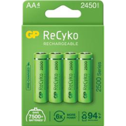 Akumulator AA R6 2500mAh GP Battery ReCyko 4szt-136213