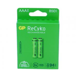 Akumulator AAA R03 850mAh NiMH 1.2V GP ReCyko 2szt-136222