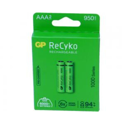Akumulator AAA R03 950mAh NiMH 1.2V GP ReCyko 2szt-136224