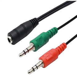 Adapter kabel mini jack 3.5 słuchawki -136431