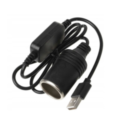 Adapter konwerter USB 5V gniazdo zapalniczki 12V-137159