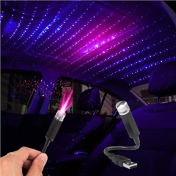 Projektor USB do samochodu wnętrz gwiazdy-137329