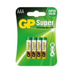 Bateria LR03 1.5V MN1500 AAA GP Super 4szt-137481