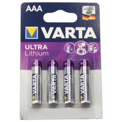 Bateria litowa AAA R03 1.5V 1100mAh Varta 4szt-139048
