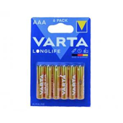 Bateria LR03 1.5V AAA MN2400 Varta Longlife 6szt-139063