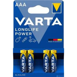 Bateria LR03 AAA 1.5V MN2400 Varta Longlife 4szt-139066
