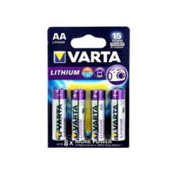 Bateria litowa AA R6 1.5V L91 Varta 4szt-139088