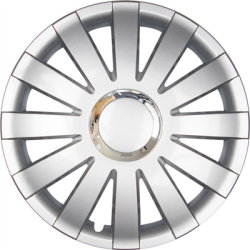 Kołpaki samochodowe 13 Onyx silver ring chrom 4szt-139405