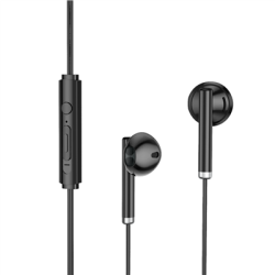 Słuchawki przewodowe EB312 jack 3,5mm czarne-140397